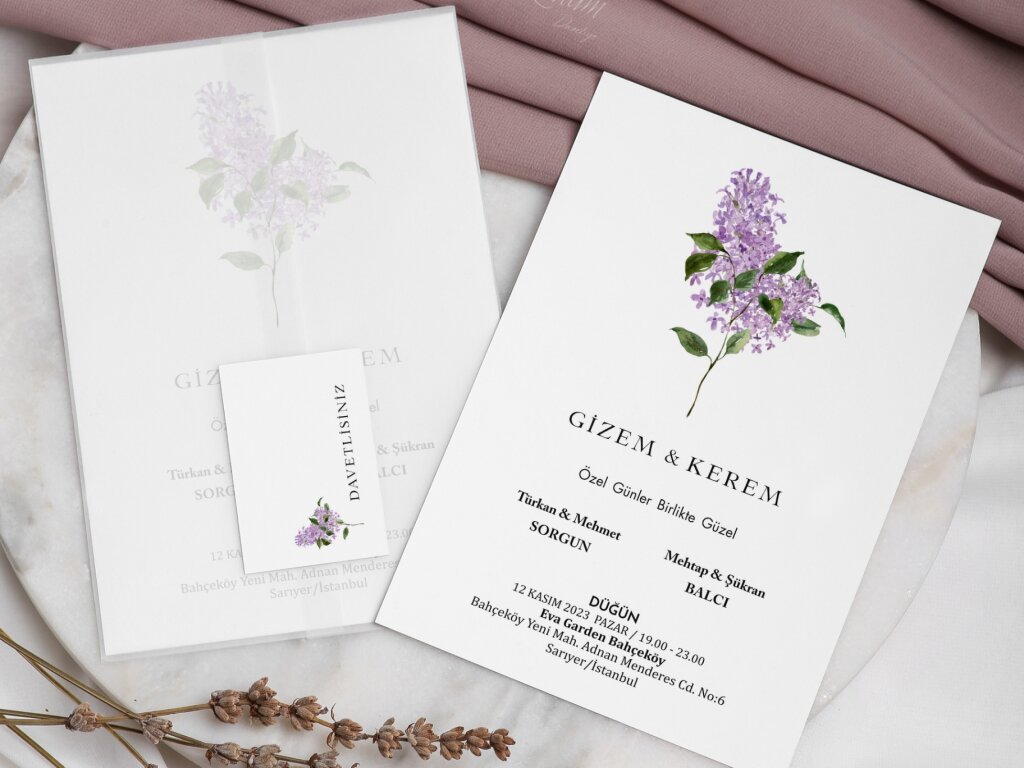 şeffaf davetiye modelleri