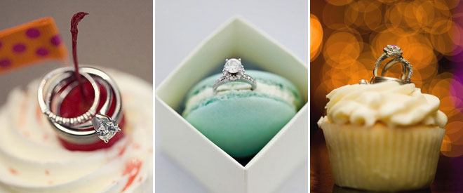 düğün fotoğraflarında alyans ve düğün
pastası kombini