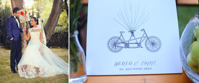 kır düğünü davetiyeleri