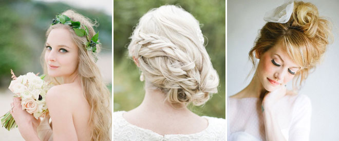 dağınık topuz gelin saçı