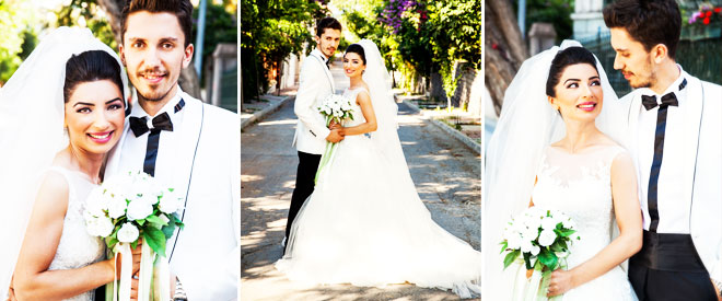 gelin damat dış çekim fotoğrafları