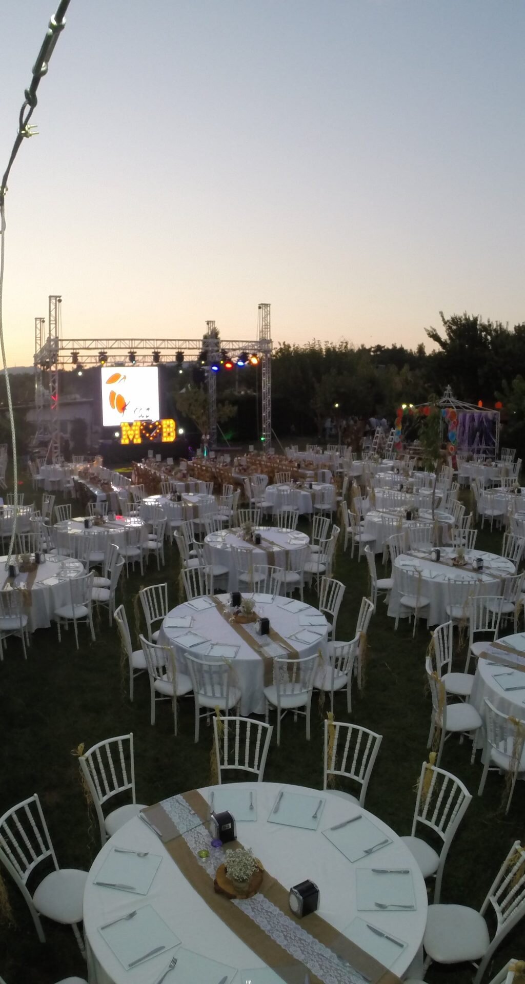 kirazlı bahçe kır düğünü