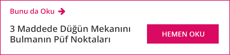 düğün hazırlıklarına buradan başla!