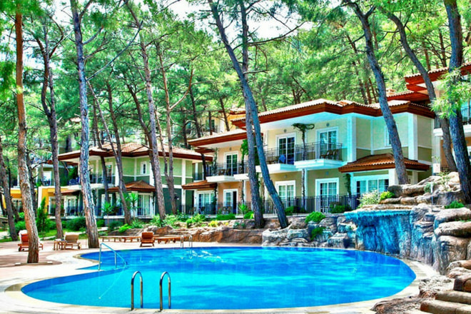 doğanın kollarında marmaris balayı otelleri