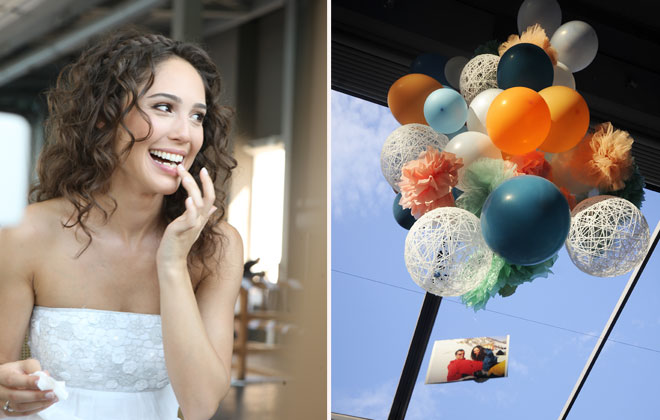 deniz temalı gerçek bir düğün hikayesi: çisel ve serkan