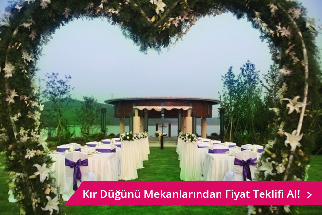 kır düğünleri i̇çin 7 stil önerisi