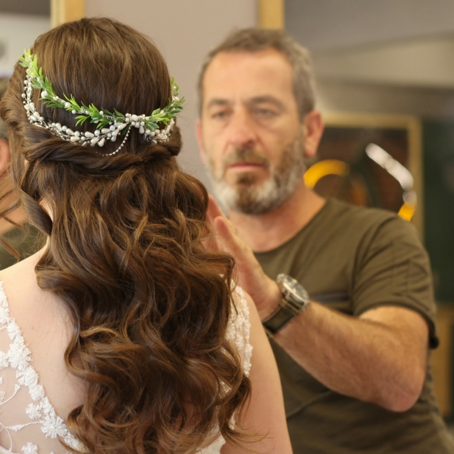 gelin saçı ve makyajına sihirli bir dokunuş: salon özer