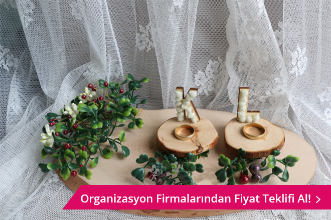 7 maddede nişan organizasyonunu planlıyoruz