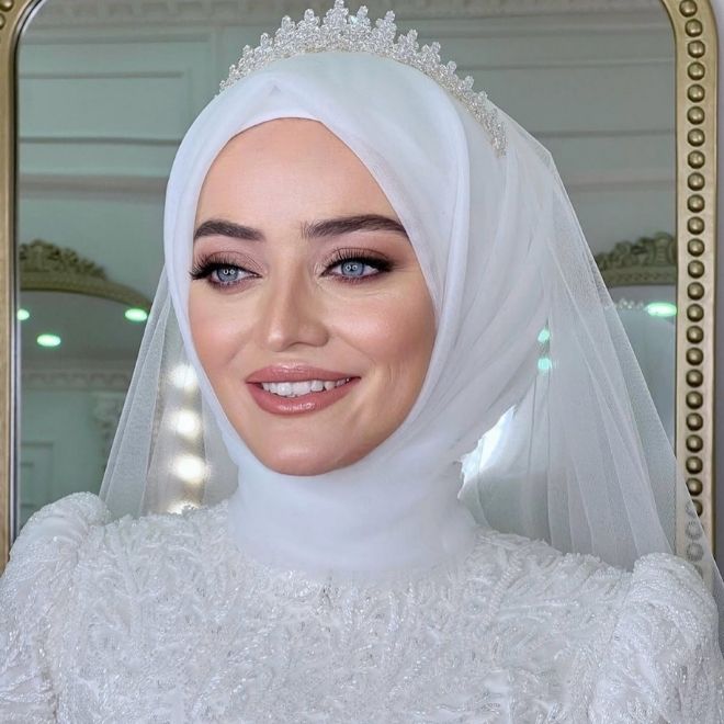 tesettür gelin başı modelleri