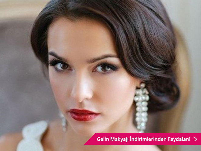 Çekik gözlüler için düğün makyajı Çekik gözlüler için düğün makyajı