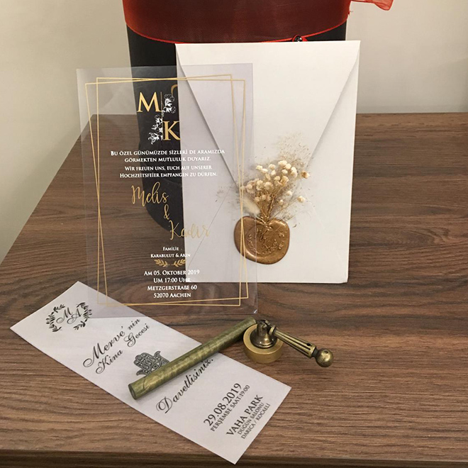 şeffaf davetiye modelleri