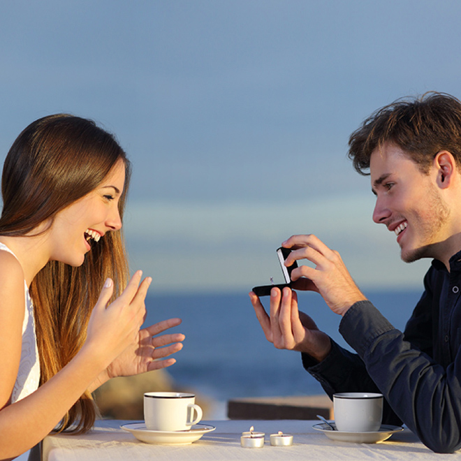 boğazda evlilik teklifi