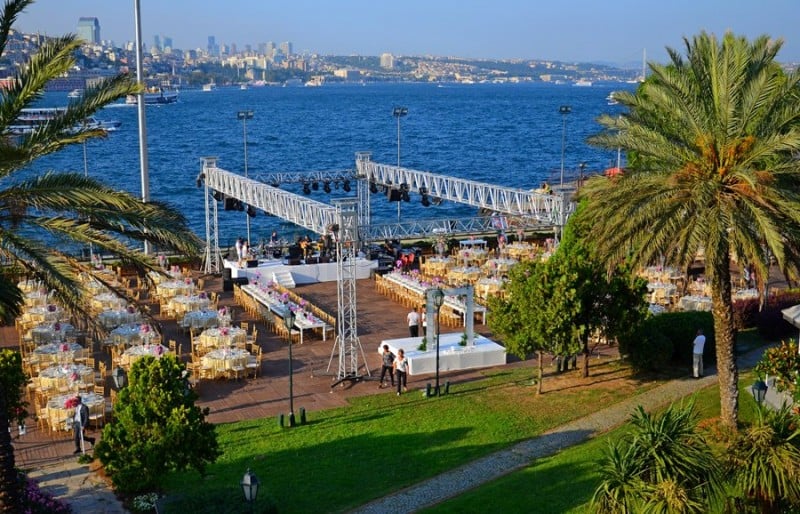 boğaz’da düğün yapmak i̇çin en popüler mekanlar