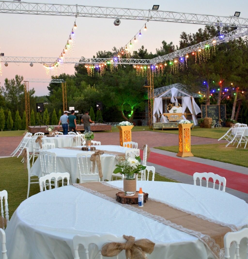 çadır kır düğün bahçesi