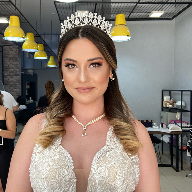 ombreli gelin saçı