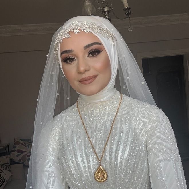 tesettür gelin başı modelleri