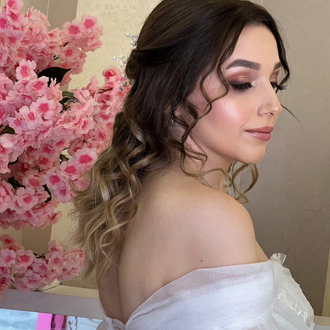 ombreli gelin saçı