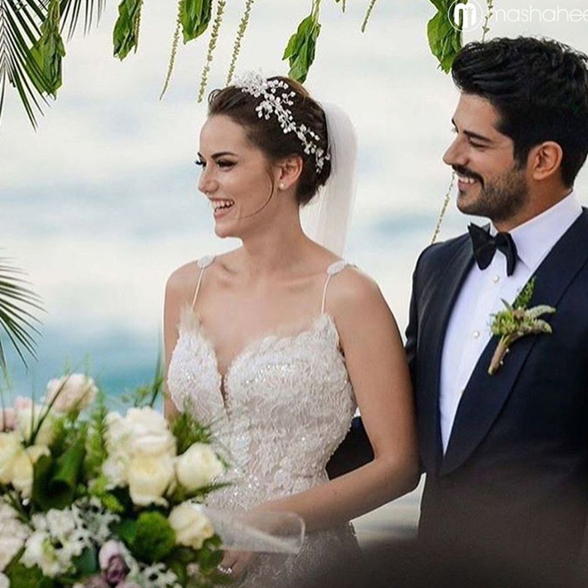 fahriye evcen gelin makyajı