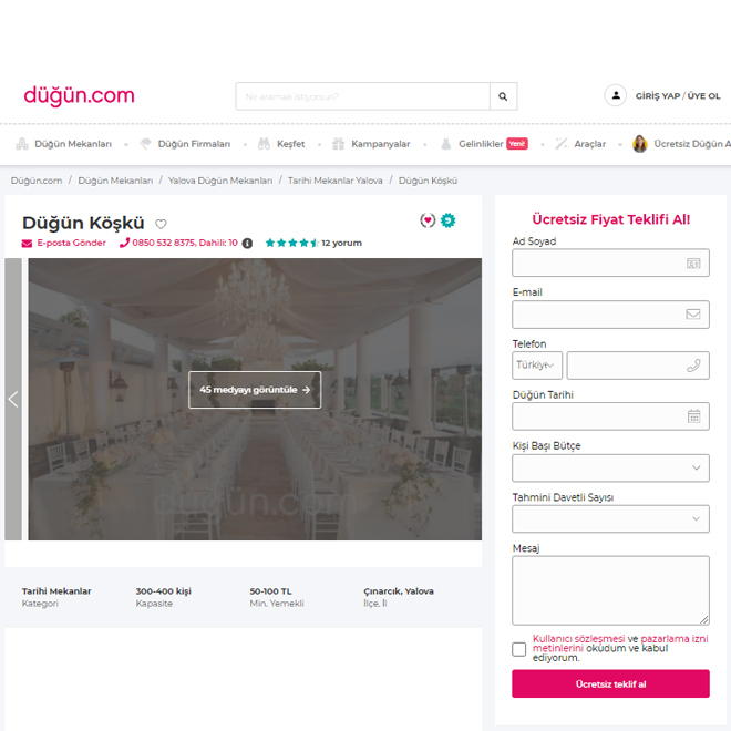 Düğün com Nasıl Kullanılır