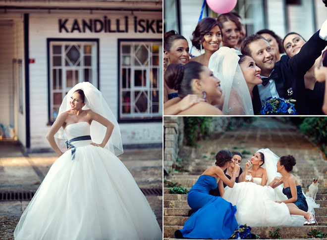 Gelinin özel anlarının pozlandığı
düğün fotoğrafları