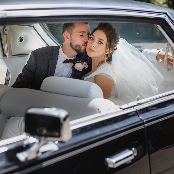 klimalı gelin arabası