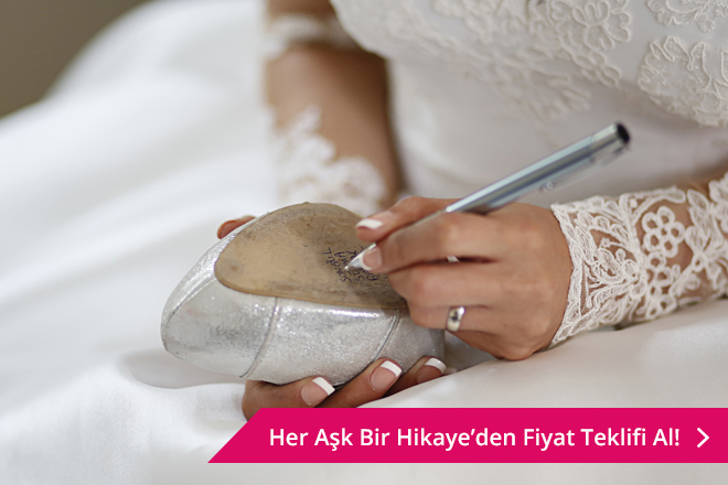 düğününüzün detaylarını fotoğraflayın!