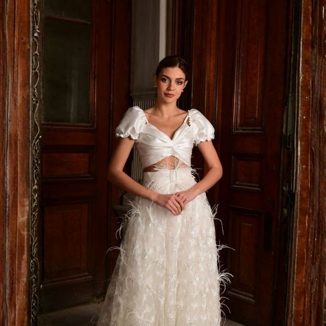 vatkalı gelinlik modelleri