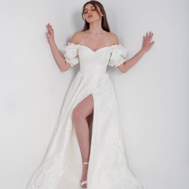 ipek yazıcı gelinlik