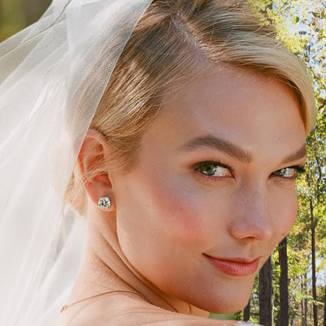 karlie kloss gelin makyajı