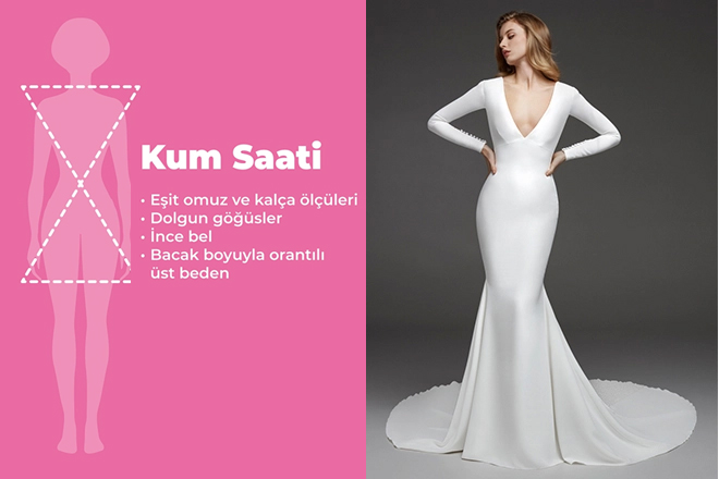 kum saati vücut tipine göre
gelinlik