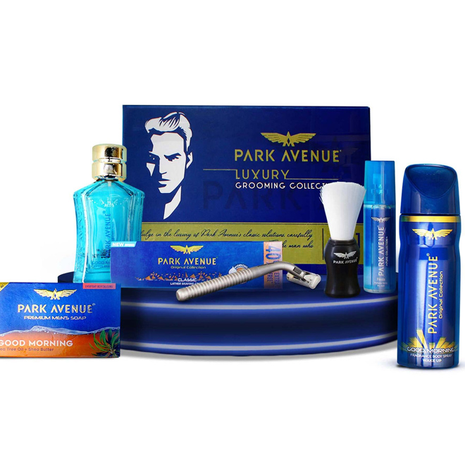 Lacivert Damat Tıraş Seti