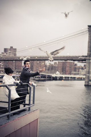 Newyork'ta nişan, Ankara'da
düğün