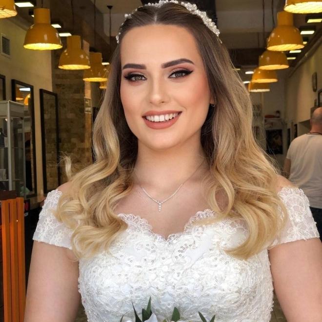 ombreli gelin saçı