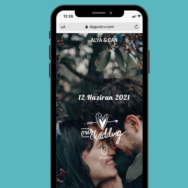 değişik düğün davetiye modelleri