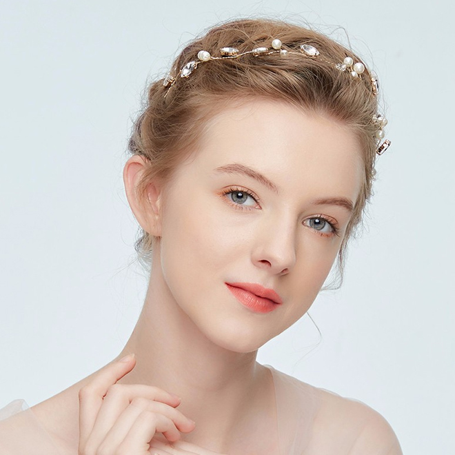 yüz şekline göre gelin saçı