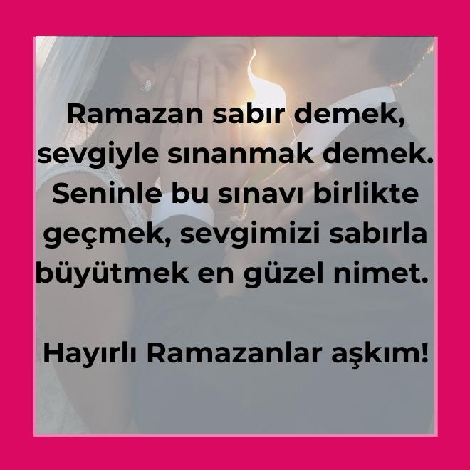 sevgiliye ramazan mesajları