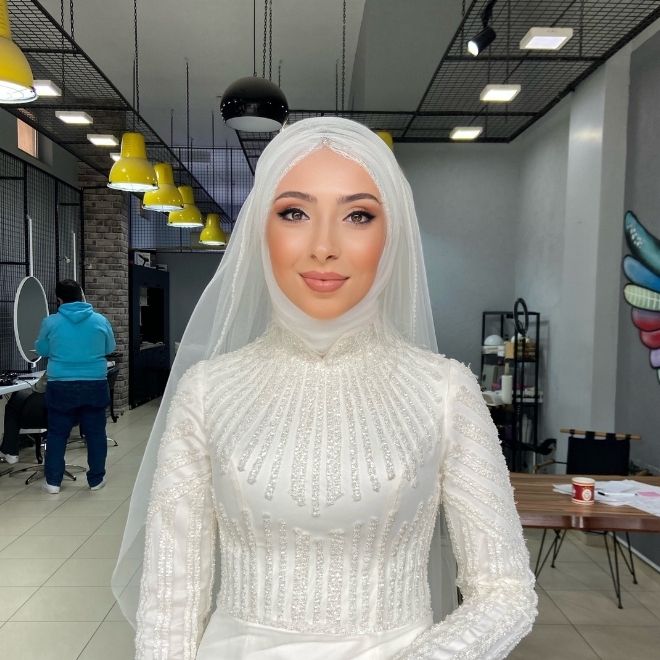 tesettür gelin başı modelleri