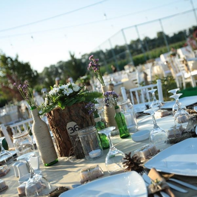 düğün masa süslemesi nasıl yapılır?