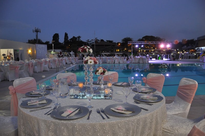 İstanbul Yelken Kulübü Havuz Başı Düğün