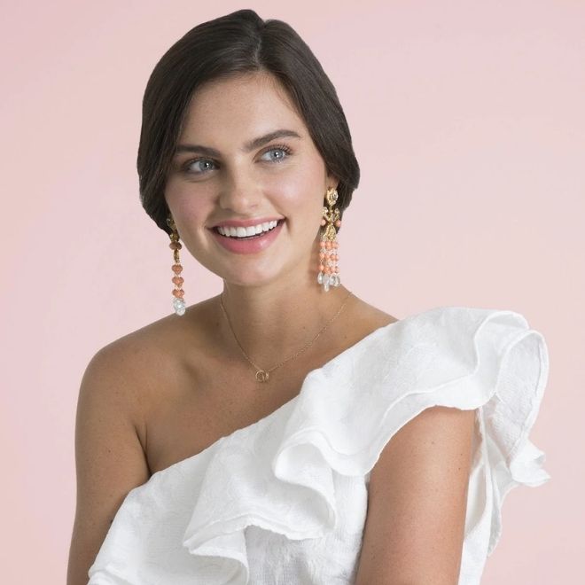 tek omuzlu gelinlik takısı