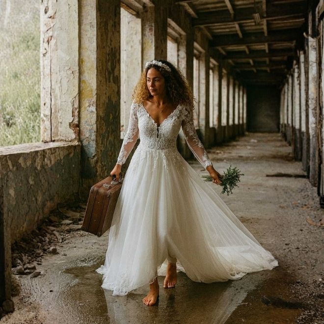 yasemin şefkatli gelinlik