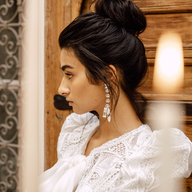 topuz gelin saçı