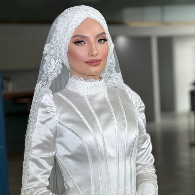 tesettür gelin başı modelleri