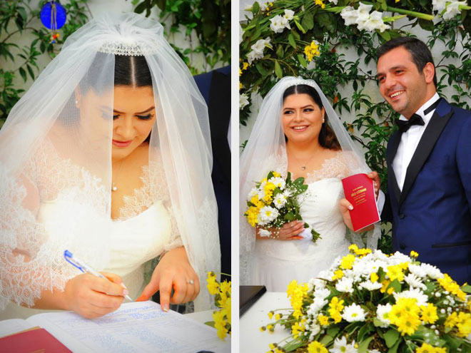 karlı bir ocak gününden papatyalı kır bahçesine: çağla ve volkan