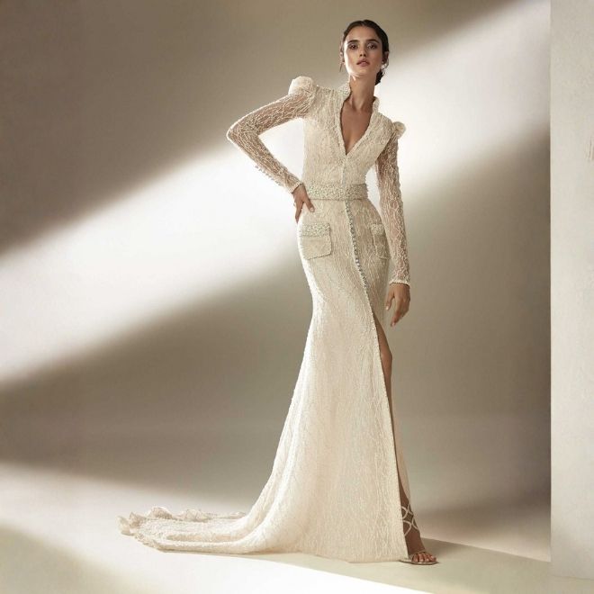 vatkalı gelinlik modelleri