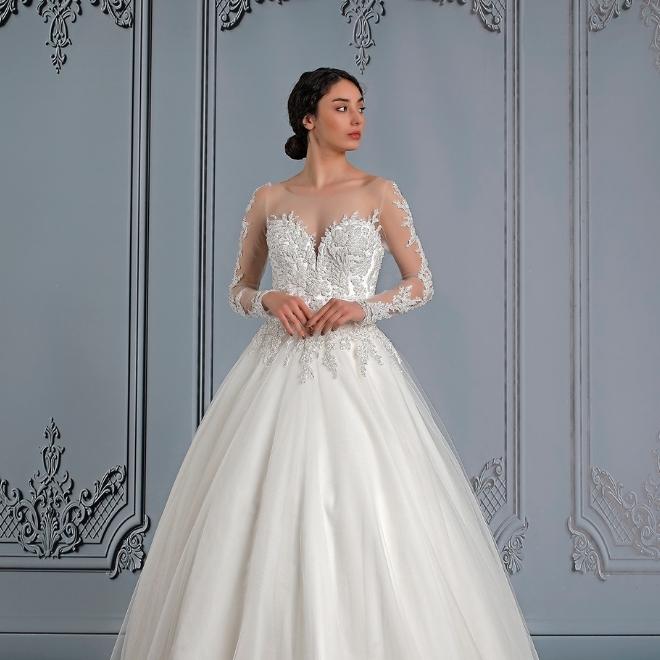 yasemin şefkatli gelinlik