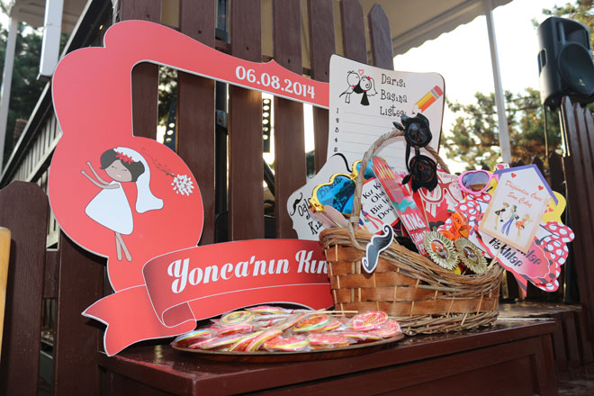 sinema temalı bir düğün ve filmin en güzel sahnesinde: yonca ve hakan