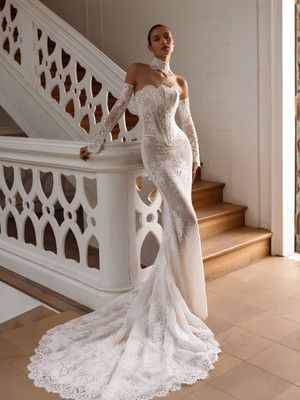 Kolları Dantelli Gelinlik Modelleri