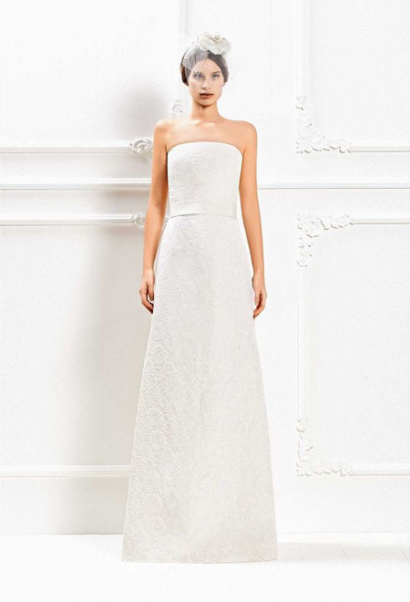 Straplez Gelinlik Modeli