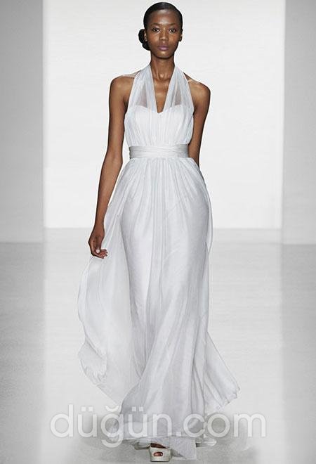 Boyundan Bağlamalı Gelinlik